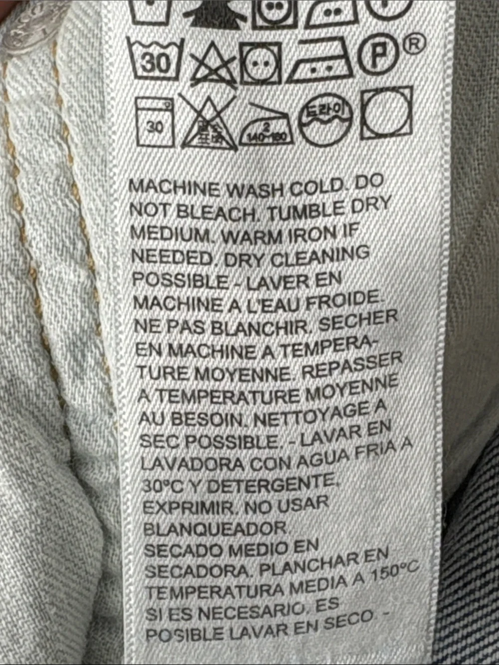 NWT Mens Levi’s 502 Taper Stretch Men’s Light Blue Jeans 33x34